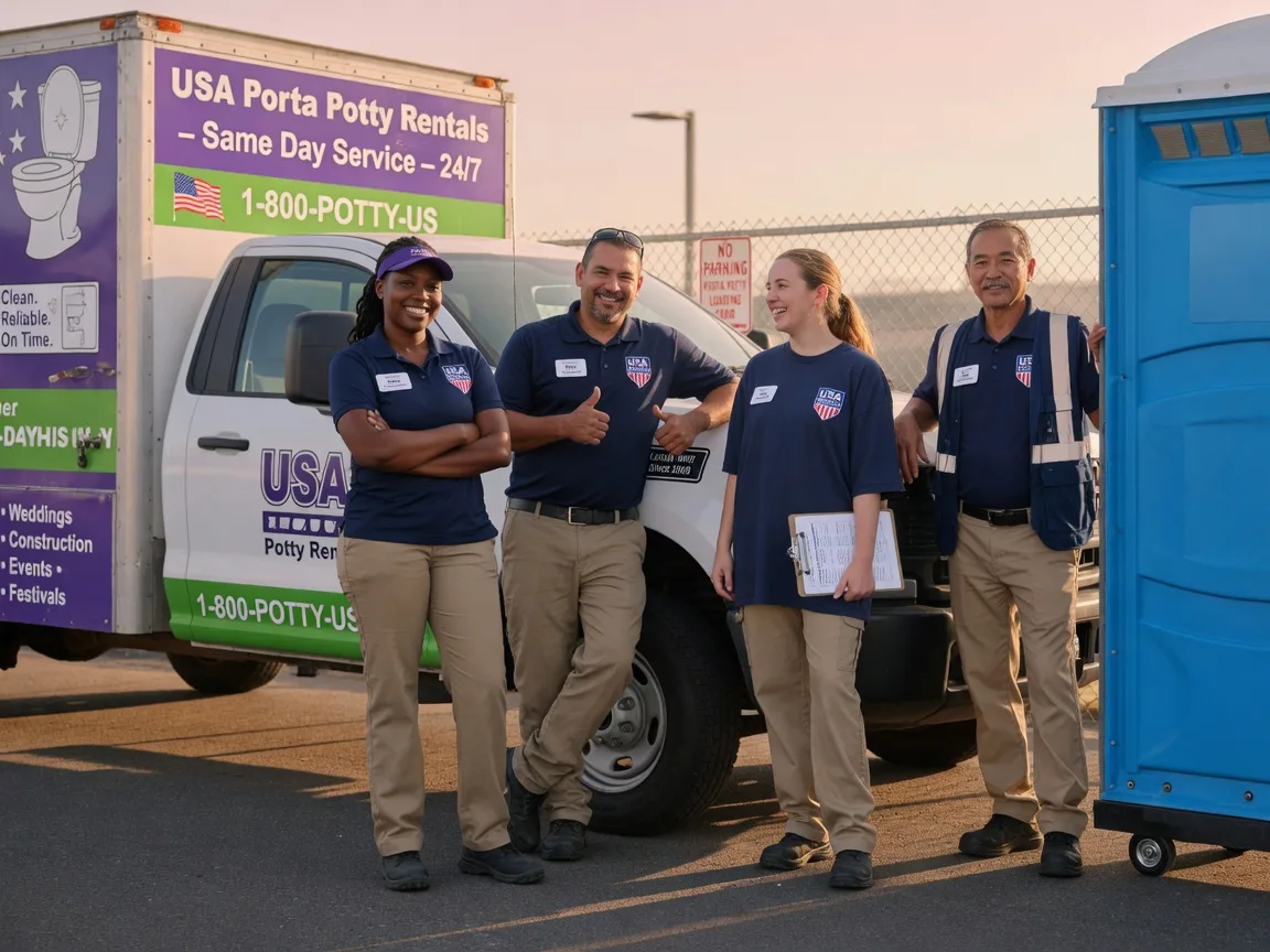 Porta Potty Rental company in El Monte, CA